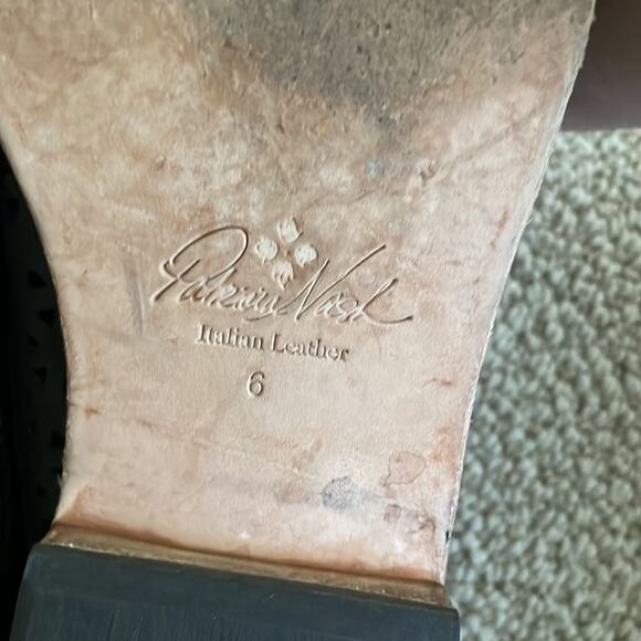 Patricia Nash Sabrina Ankle Booties Lace Up Leather Fold Over Boots Women’s sz 6 - Picture 10 of 13